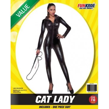 Costume Adult Cat Woman Black