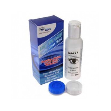 Contact Lens Solution and Case