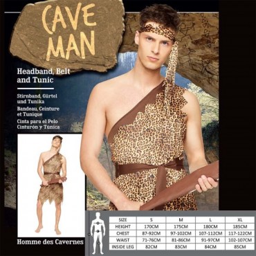 Costume Adult Caveman M