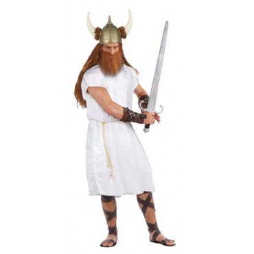 Costume Adult Viking White...