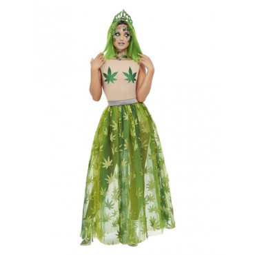 Costume Adult Cannabis Queen M