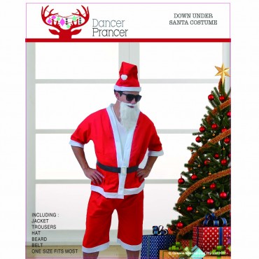 Costume Adult Aussie Santa