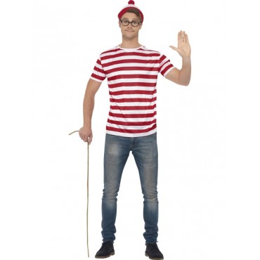 Costume Adult Where's Wally...